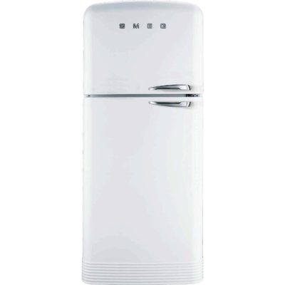 Smeg FAB50BS 80.4cm 'Retro Style' Frost Free Fridge Freezer in White with Left Hand Hinge Smeg FAB50BS 80.4cm 'Retro Style' Frost Free Fridge Freezer in White with Left Hand Hinge
